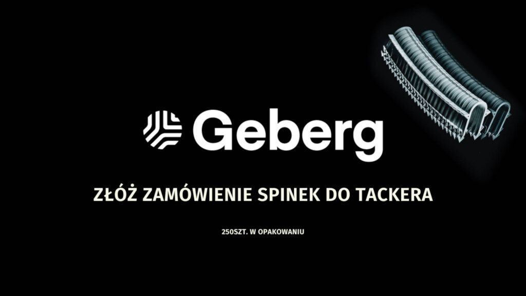 Geberg spinki do trackera